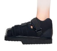 Forefoot Off-Loading Healing Shoe for Diabetic Foot Ulcer Protection Metatarsalgia Pain, Post Bunion, Mallet Hammer Toe Surgery Non-Weight Bearing Medical Boot Four Seasons General,M