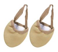 Forefoot Sleeve 1 Pair Nylon Suede Half Palm Foot Pads | Running and Dancing Use, Protects Toes and Reduces Friction, Ballet Dancer Fit, Compact Foot Cover Style