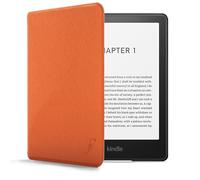 Forefront Cases Case for Amazon Kindle Paperwhite (16 GB) 7" & Paperwhite Signature Edition (32 GB) & Kindle Colorsoft (2024 Models) - Orange - Slim, Light & Protective Smart Auto Sleep-Wake Cover