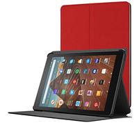 Forefront Cases Case for Fire HD 10 2017 & 2019 Tablet (9th Gen. - 2019 & 7th Gen. - 2017) Slim, Auto Sleep Wake Cover & Stand - Red **DOES NOT FIT NEW 2021, 2023 MODELS**