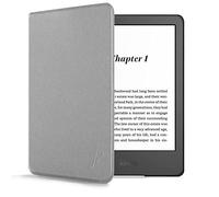 Forefront Cases Case for New Amazon Kindle (16 GB) 6" (11th Generation - 2024 & 2022 Models) - Grey - Slim, Light & Protective, Smart Auto Sleep-Wake Function Cover for Kindle 6"