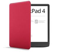 Forefront Cases Case for PocketBook InkPad 4 & PocketBook InkPad Color (Colour) 3 & 2 - Slim, Lightweight & Protective Cover with Smart Auto Sleep-Wake Function - Red