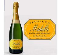 forefrontdesigns Personalised Champagne Bottle Label - Custom Champagne Label Bottle Sticker, Perfect for Weddings, Anniversaries, Birthdays & Gifts