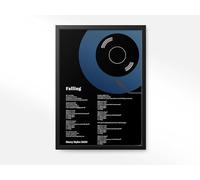 forefrontdesigns Personalised Vinyl Record Song Lyrics Print - Custom Song Lyric Print & Framed Wall Art - Perfect Personalised Music Gift or Wedding Anniversary