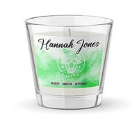 forefrontdesigns Personalised Zodiac Taurus Candle Label - Customised Sticker or Candle Option, Photo Candle, Star Sign, Engagement Gift & Personalised Gift for Women
