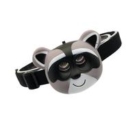 Forehead Head Lights - LED Head Torch Rechargeable - Rotatable Bright Animal Headlamp for Kids - Portable Headlights for Camping Birthdays Christmas Jogging Fishing Hiking