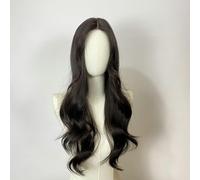 Forehead Lace Wig Female Full Headband Large Wave Small Forehead Lace Long Curly Artificial Hair
