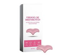 Forehead Smooth Patch, wrinkless Care Tape, 20pc Breathable Skin Pad Set with Gentle Adhesion, Lightweight Facial Smoothing Sheet, Anti wrinkless Overnight Patch Design, Skincare Aid for Night Use