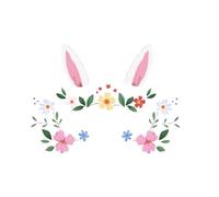 Forehead Tattoo Stickers Cute Stage Performance Cartoon Painted Face Makeup Stickers Pattern