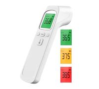 Forehead Thermometer for Adults Kids, Digital Thermometer with LCD Display, Fever Alarm, 32 Memories, ℃ / ℉, No-Touch Forehead Thermometer for Adults Kids Baby