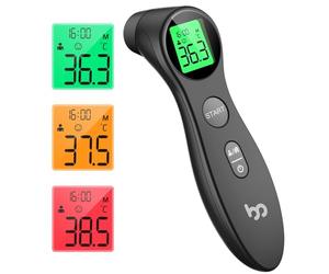 Forehead Thermometer for Adults Kids, No-Touch Infrared LCD Display Digital Baby Thermometers Body Temperature Thermometer