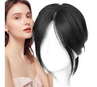 Forehead Wig Fringe, Wig Bangs Fringe - 8 Letters Real Bangs Fringe Wig for Women, Synthetic Wig to Cover Thin Hair or Gray Hair Breathable, Perfect for Travel and Photography