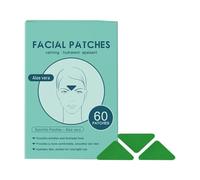 Forehead Wrinkle Patches, 60 pcs Overnight Face Wrinkles Patches to Lift Smile Lines for Women, Anti Wrinkle Patches with Aloe Vera/Niacinamide/Hyaluronic (Aloe Vera)
