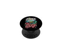 Foreign Exchange Trader Confidence Humor PopSockets Adhesive PopGrip
