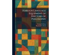Foreign Language Equipment of Doctors of Philosophy