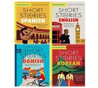 Foreign Language Graded Reader Series 4 Books Set by Olly Richards Short Stories