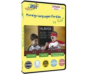 Foreign Languages for Kids by Kids®: SPANISH, Vol. 2. Named DVD of the Year for Foreign Language Education