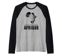 Foreign Legion T-Shirt - Legion Etrangere Afrique Raglan Baseball Tee
