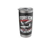 Foreign Relations Stainless Steel Insulated Tumbler