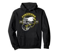 Foreigner 1977 Eagle with Guitar Vintage Band Pullover Hoodie