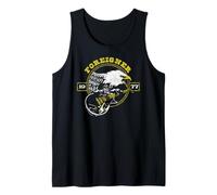 Foreigner 1977 Eagle with Guitar Vintage Band Tank Top