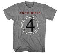 Foreigner British 4 Album Cover Men's T Shirt Rock Music(XX-Large)