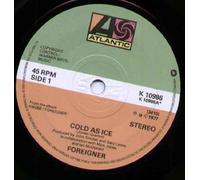 FOREIGNER - COLD AS ICE - 7 INCH VINYL / 45
