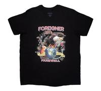 Foreigner Farewell Eagle T Shirt XXL Black