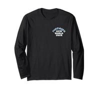 Foreigner Front and Back 1978 World Tour Vintage Band Long Sleeve T-Shirt
