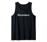 Foreigner Funny Italian Word Tank Top