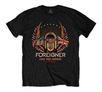 Foreigner Juke Box Heroes Eagle T Shirt M Black