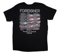 Foreigner Juke Box Heroes Eagle T Shirt S Black