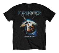 Foreigner Jukebox Heroes Official Tee T-Shirt Mens Unisex (Medium) Black