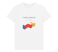 Foreigner Men's Agent Provocateur T-Shirt in White | Size: XL Foreigner White XL