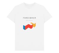 Foreigner Rock Band Agent Provocateur White T-Shirt | Size: XL Foreigner White XL