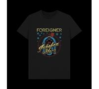 Foreigner Rock Band Jukebox Graphic Black T-Shirt Foreigner Black L
