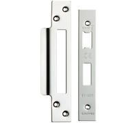 Forend Strike and Fixing Pack Suitable for Sashlocks Bright Stainless Steel