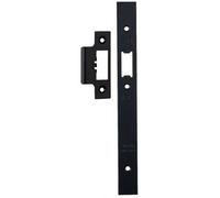 Forend Strike & Fixing Pack Suitable For Din Security Latch Matt Black