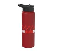 Forensic Analyst Collects Evidence, Crime Lab Stainless Steel Insulated Water Bottle