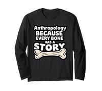 Forensic Anthropologists Human Remains Analysis Crime Scene Long Sleeve T-Shirt