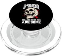 Forensic Anthropology Skull Design PopSockets PopGrip for MagSafe