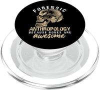 Forensic Anthropology Skull Design PopSockets PopGrip for MagSafe