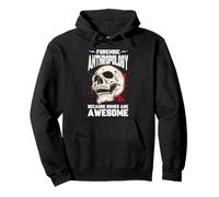 Forensic Anthropology Skull Design Pullover Hoodie