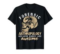 Forensic Anthropology Skull Design T-Shirt