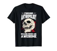 Forensic Anthropology Skull Design T-Shirt