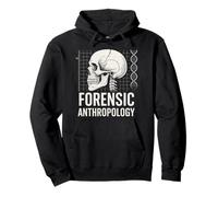 Forensic Anthropology Skull DNA Skeleton Science Pullover Hoodie