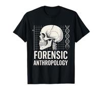 Forensic Anthropology Skull DNA Skeleton Science T-Shirt