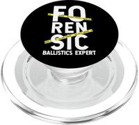 Forensic Ballistics Expert PopSockets PopGrip for MagSafe