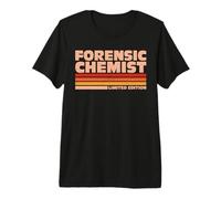 Forensic Chemist Retro Sunrise Premium T-Shirt