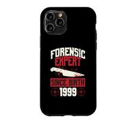 Forensic Expert Since Birth 1999 True Crime Themed Birthday Case for iPhone 11 Pro
